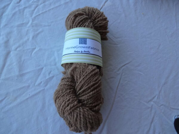 Dark Fawn Alpaca Yarn Home Grown Fabrics