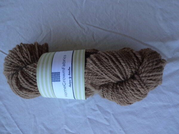 Dark Fawn Alpaca Yarn Home Grown Fabrics